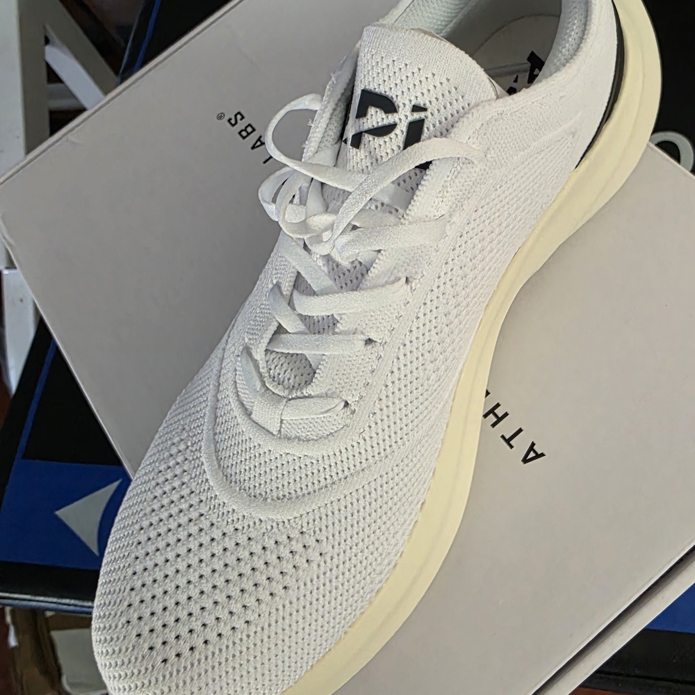 APL White and Cream Sneakers